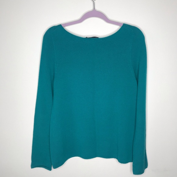 THE ROW $1525 Boat Neck Sweater Made In USA Size S - Picture 6 of 8